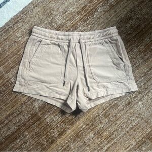 Athleta Women's Beige Athletic Farallon Shorts